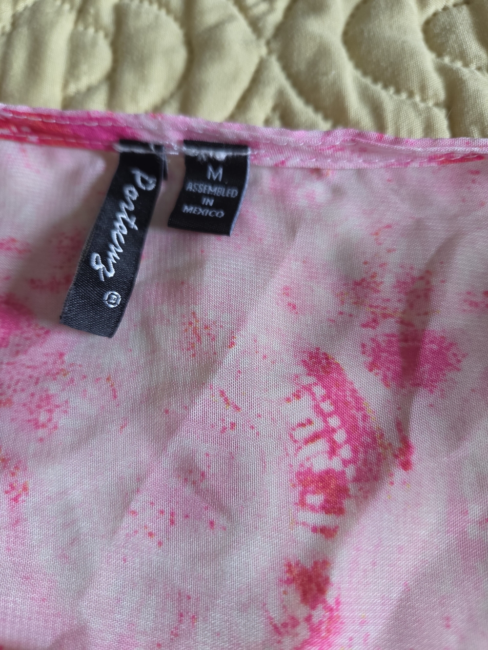 Parisian Pink Tie-Dye Women's Swimsuit Cover - Brand: